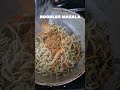 Street Style Hakka Noodles 🍜🔥 | Easy Veg Noodles Recipe #shorts