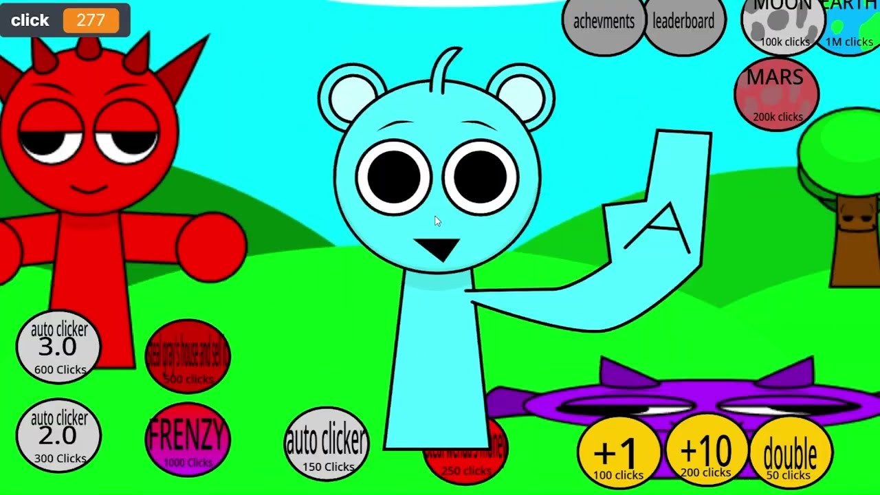 Sky Sprunki Wants To Buy The Earth...