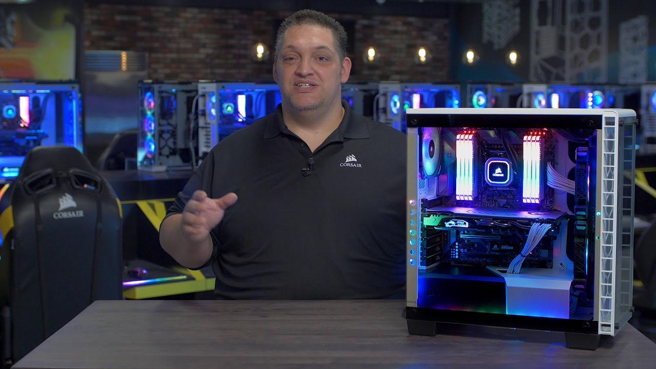 springe Scene evaluerbare CORSAIR Hydro Series RGB PLATINUM Liquid CPU Coolers - Super Chilled -  YouTube