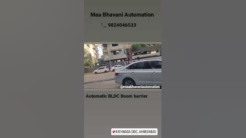 AUTOMATIC BLDC BOOM BARRIER/BARRIER GATE/MAA BHAVANI AUTOMATION/+9824046533/AHMADABAD, GUJARAT