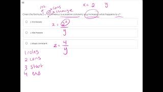 Analyzing trends in Formulas Drill 1 Solution 19