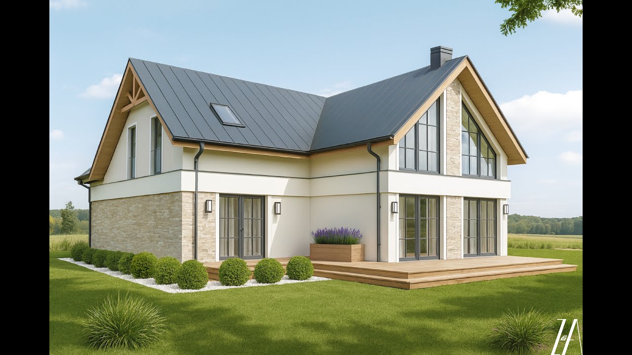 Błażejewko koncepcja budynku mieszkalnego jednorodzinnego