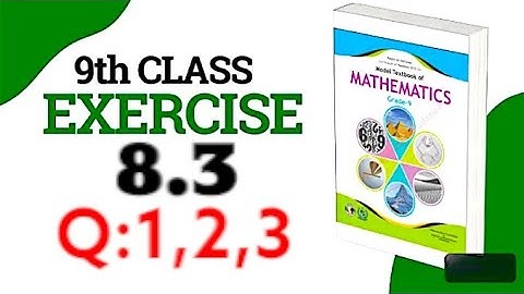 Class 9 Maths Q:1,2,3 Chapter 8 Exercise 8.3 Q:1,2,3 Ex 8.3 Class 9 Maths Class 9 Angle b/w lines