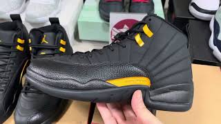 Air Jordan 12 'Black Taxi' 2022 CT8013-071 Kickbulk sneakers shoes retail wholesale free shipping