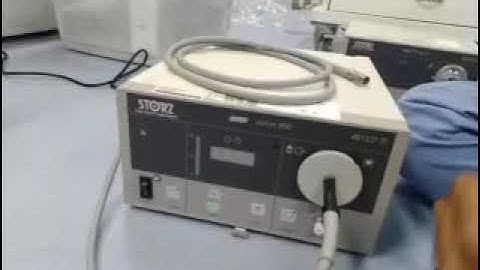 Light Source Karl Storz Cara reset "hour" setelah penggantian lampu