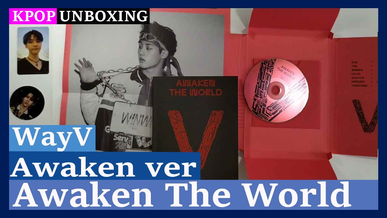 Unboxing WayV [Awaken The World] (Awaken ver) 웨이션브이 威神V 1st