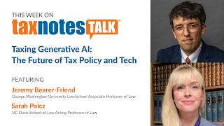 Taxing Generative AI: The Future of Tax Policy and Tech