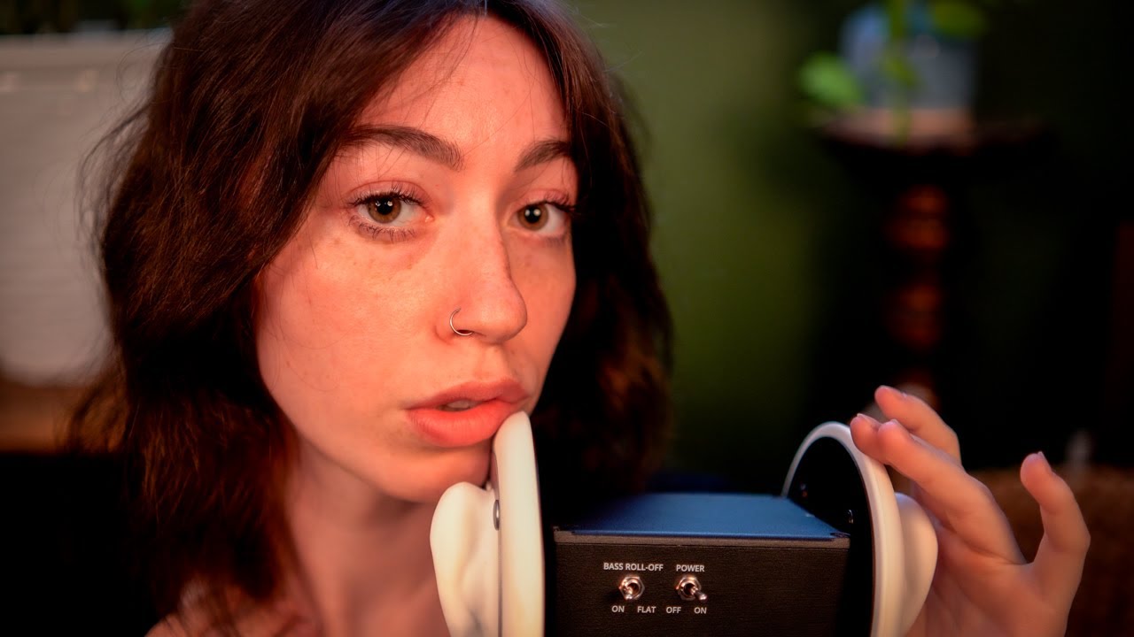 ASMR with your favorite triggers (kisses, positive affirmations, up close whispering)