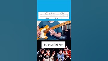 Thumbnail of 【TAB】Band On The Run / Paul McCartney & Wings【Opening Guitar】#shorts#fender#thebeatles#ビートルズ#ギター