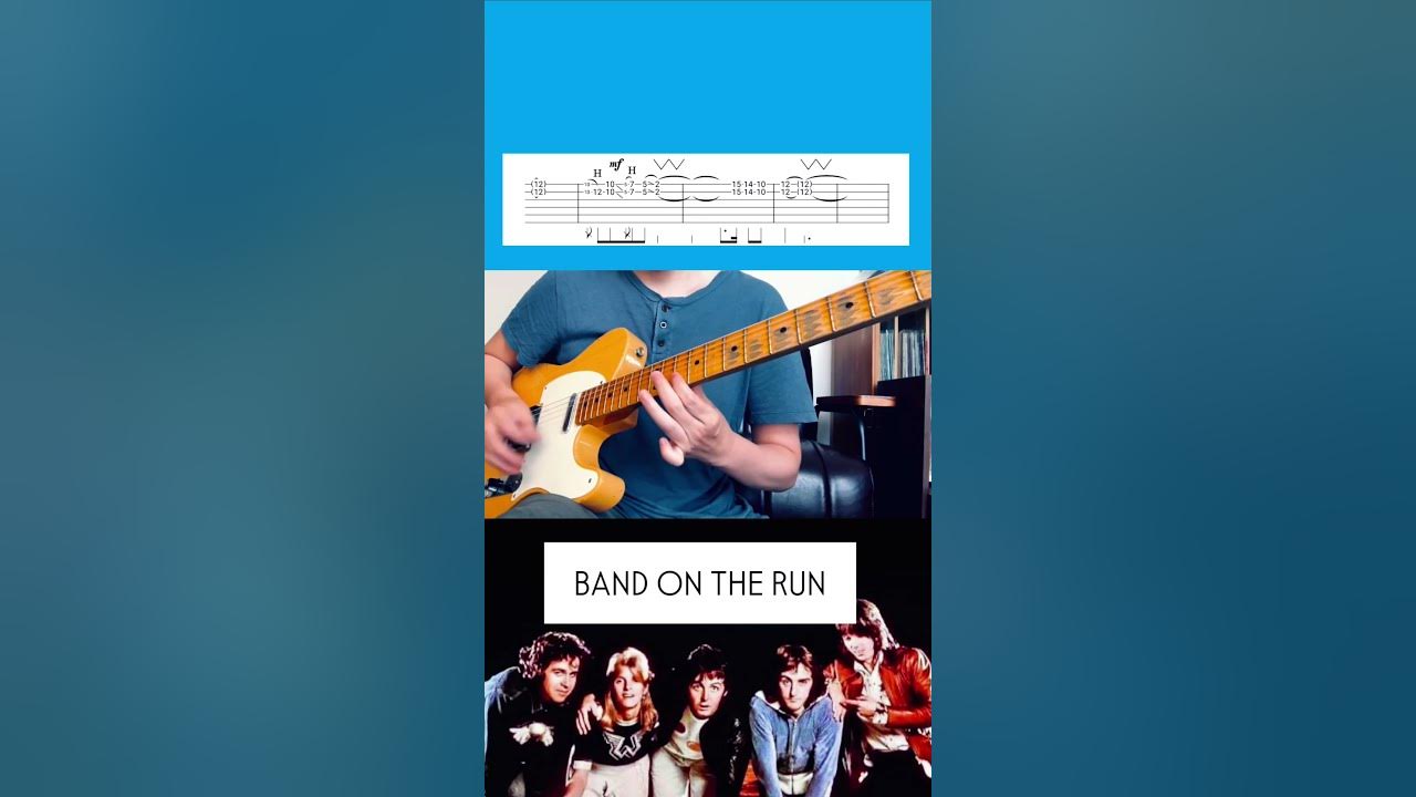【TAB】Band On The Run / Paul McCartney & Wings【Opening Guitar】#shorts#fender#thebeatles#ビートルズ#ギター 【TAB】Band On The Run / Paul McCartney & Wings【Opening Guitar】#shorts#fender#thebeatles#ビートルズ#ギター