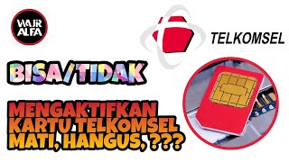 CARA mengaktifkan nomer yang sudah hangus atau tidak bisa di pakai || telkomsel