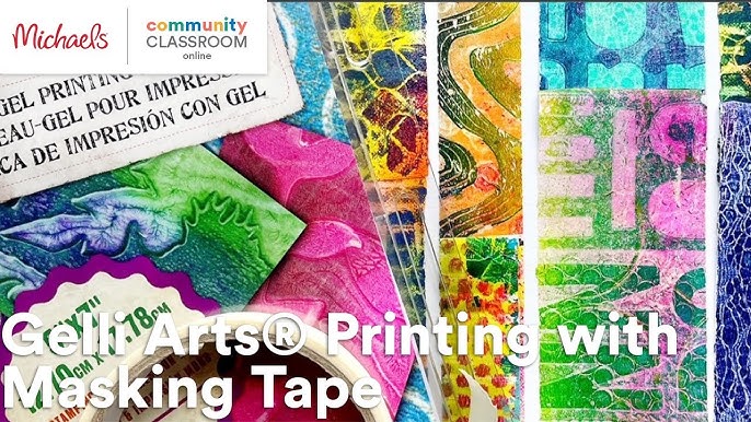 Online Class: Layered Gel Printing with the Gelli Arts® Mini Placement Tool