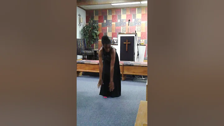 Kari Adams performing to The Anointing