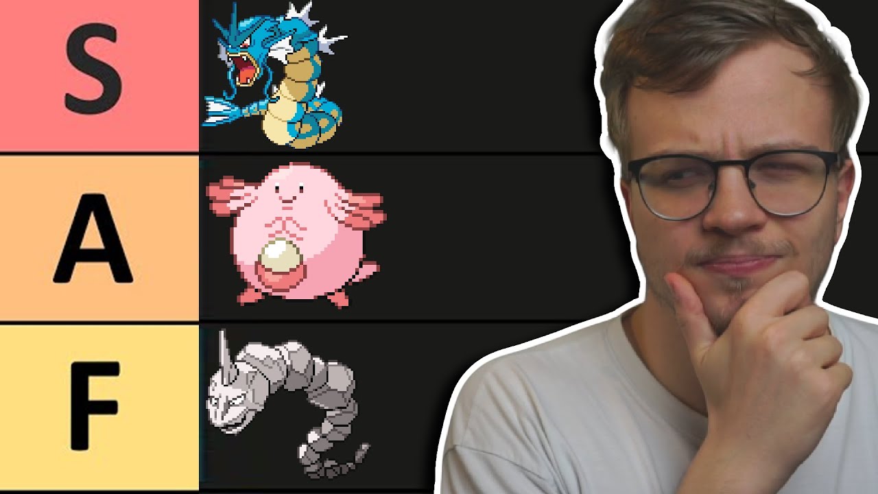 My Kanto Pokemon Tier List for a Nuzlocke,Idk how good it is since I'm not  a Pro Nuzlocker so take it with a pinch of salt : r/nuzlocke