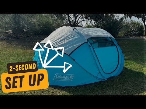 テント・タープ Coleman 2P POP-UP TENT Coleman 2-Person Pop Up Tent (TESTS + REVIEW!) - YouTube