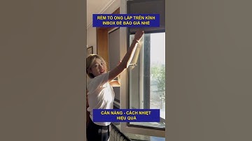 Rèm Tổ Ong Trên Kính – Giải Pháp Chống Nắng, Cách Nhiệt Tốt Nhất Hiện Nay  #reels