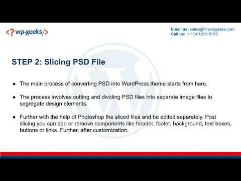 A Guide to Convert PSD to WordPress Theme
