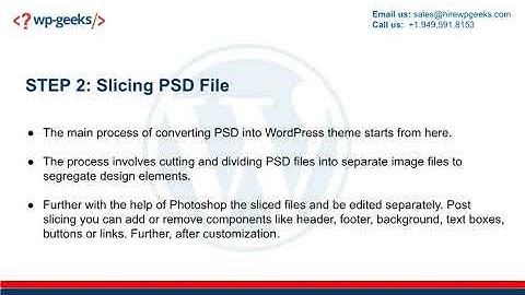 A Guide to Convert PSD to WordPress Theme