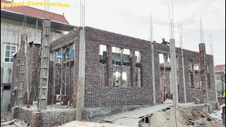 Complete Construction Of Concrete Columns And Skills In Building Straight Brick Walls Accurately by Perfect Construction 6,014 views 3 weeks ago 33 minutes