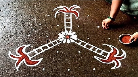 Pongal 2023 special paanai kolam|5*3 sankranti chukala muggulu|bhogi muggulu|Super Beautifulrangoli