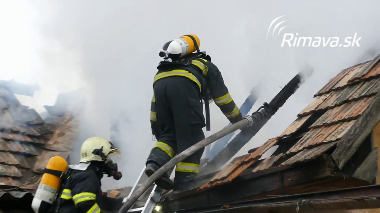 Požiar rodinného domu v obci Hodejov - Rimavská Sobota