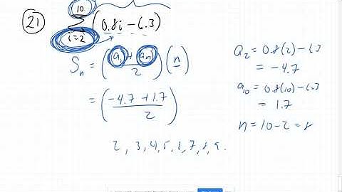 Kuta Software Arithmetic Sequences and Series 21