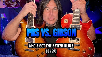 🔥 Gibson Les Paul vs PRS 594 — Which One WINS the Blues Battle? 🎶💥#bluesguitar