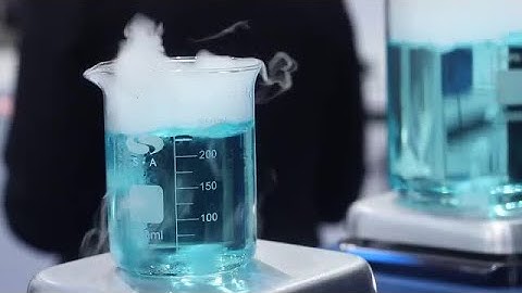 Test Samples Boiling In Laboratory Stock Video