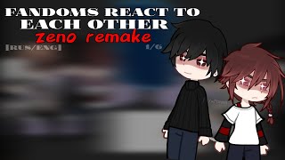 Fandoms react to each other | 1/6 | RUS/ENG | zeno remake, omori, orv, guilty parade |