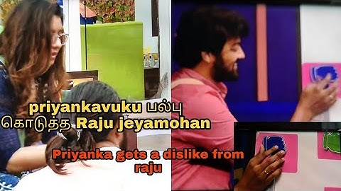 priyankavuku பல்பு கொடுத்த Raju jeyamohan | priyanka gets a nose cut by raju | #biggboss5tamil