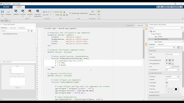 Using plot and table from Excel for Data |  App Designer MATLAB