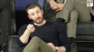 Chris Evans Joins Team Iron Man - Captain America Civil War Premiere