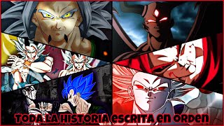 TODA LA HISTORIA ESCRITA DE DRAGON BALL AF EN ORDEN!