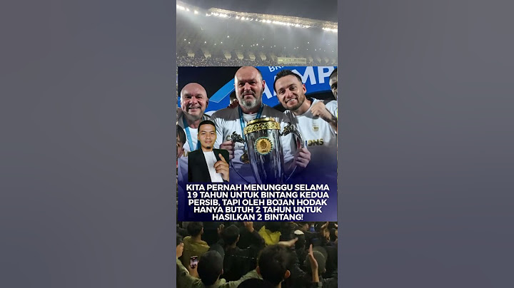 PERSIB BANDUNG: THE EXTRAORDINARY ACHIEVEMENTS OF BOJAN HODAK #persib #persibbandung #liga1