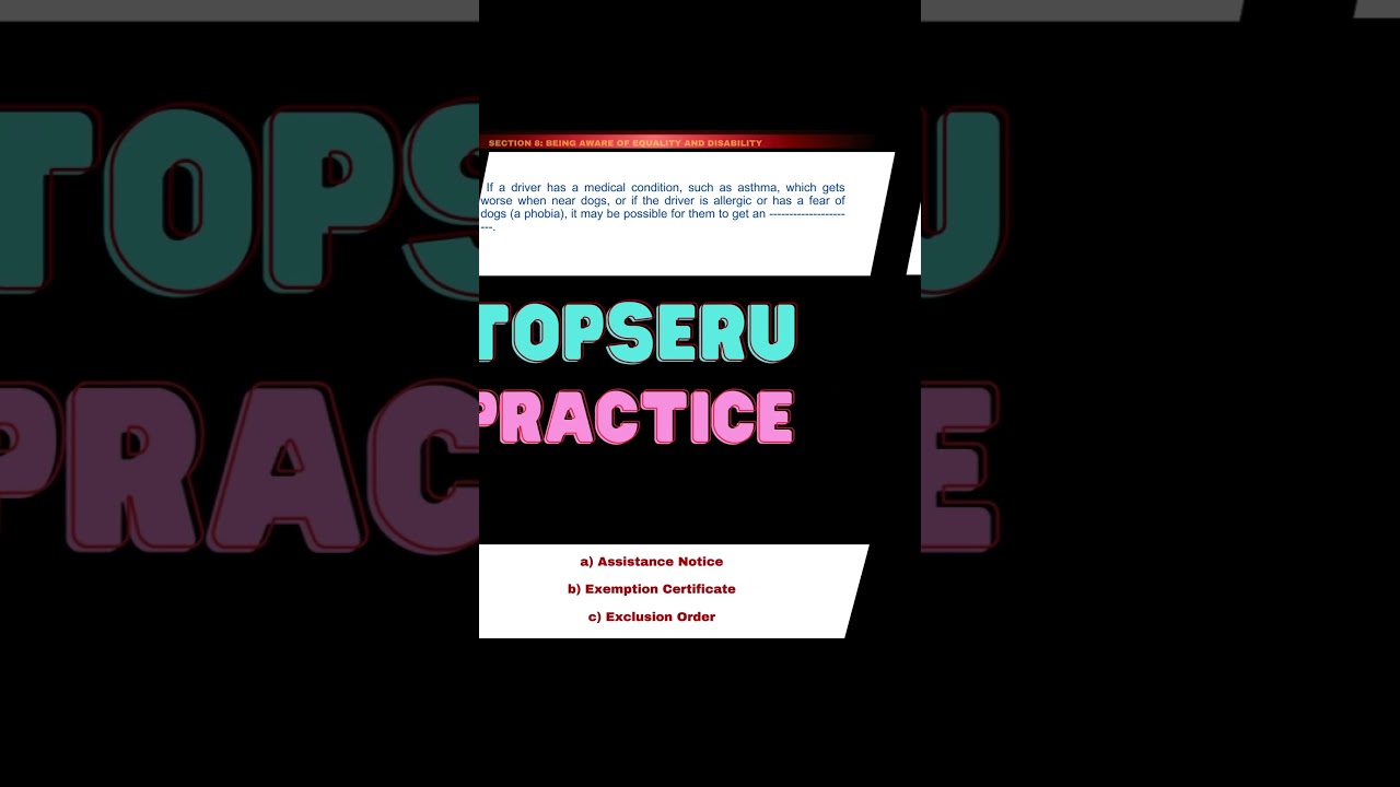 #serumocktest #serutest2023 #SERU assessment TFL free training #seru #phv #tfl #assessment