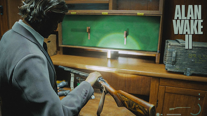 Double Barrel Shotgun - Alan Wake II