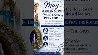 * “Marian Month 🌹 Rosary Prayer”*#shorts #viralvideo #trending #rosary