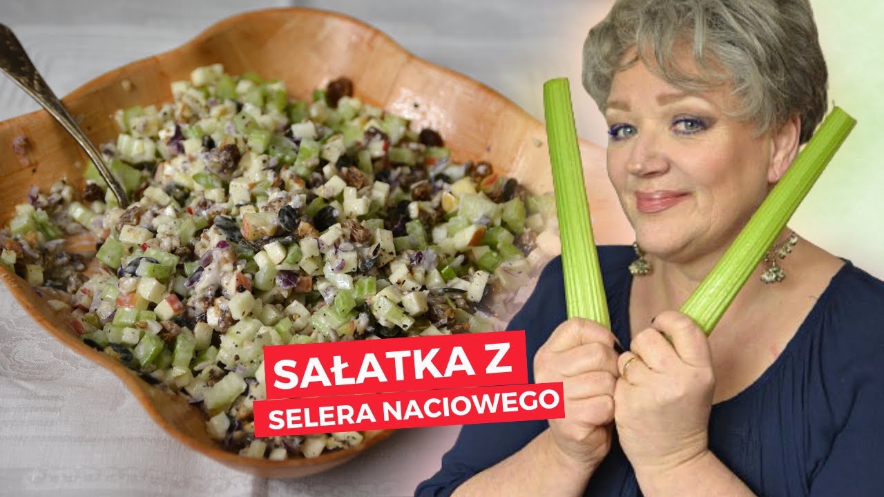 Wiosenna SAŁATKA Z SELERA NACIOWEGO  idealna na stół wielkanocny 🐣🐇