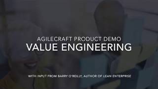 Value Engineering - Lean Portfolio Management in AgileCraft