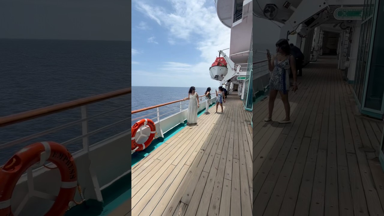 Cruise trip series 7 🚢🌊mujhe dar kyo lag Raha tha 🥹😳#minivlog #ytshorts