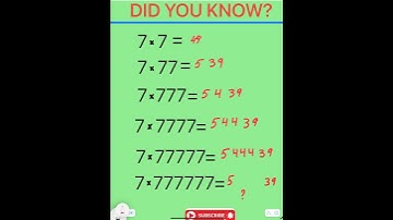 DID YOU KNOW? #maths #education #foryou #youtubeshorts #shorts #shortvideo
