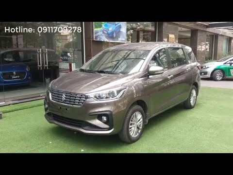 Màu Xe Suzuki Ertiga 2019 - Suzuki Ertiga 2019 mầu Xám so sánh bản AT và MT