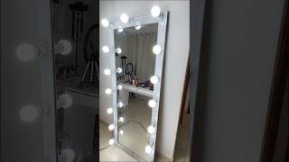 Transformando um espelho normal em um espelho camarim #diy #façavocêmesmo #espelhocamarim #diya screenshot 2