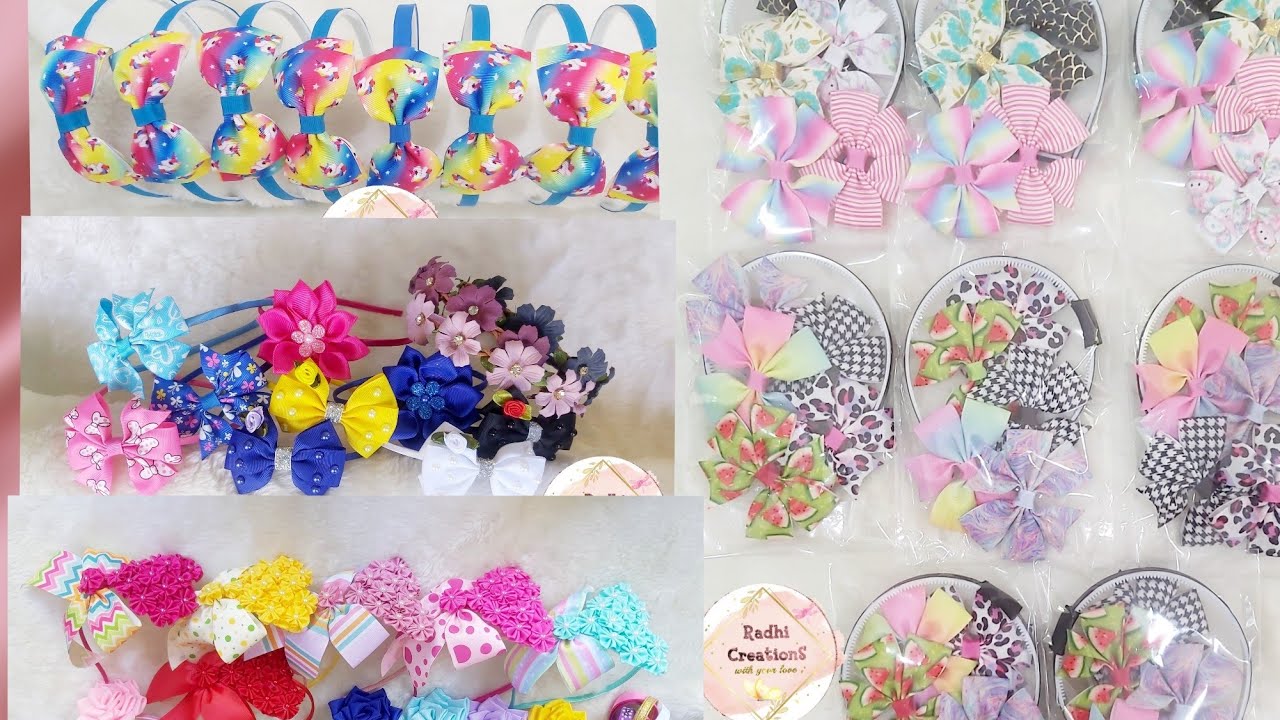 Packing Orders / Small business / Hand made / Hair accessories