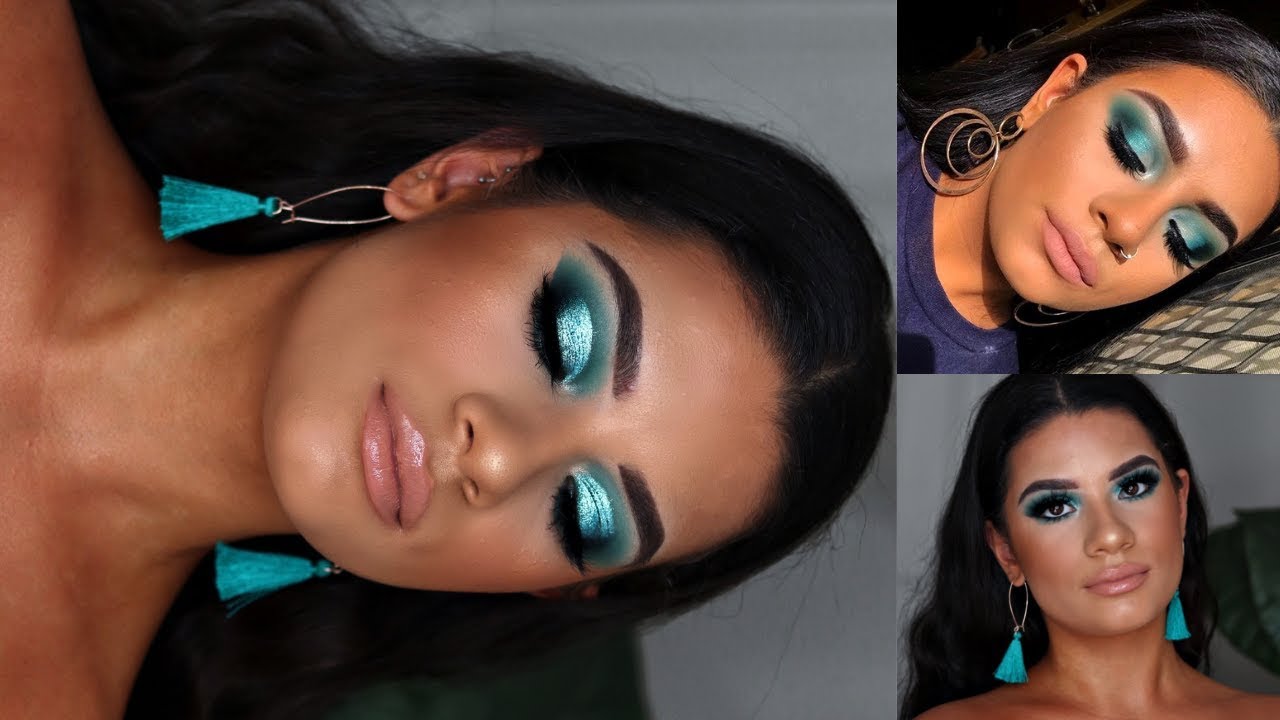 WAIT THAT'S NOT ME? EMERALD MAKEUP TUTORIAL 💙