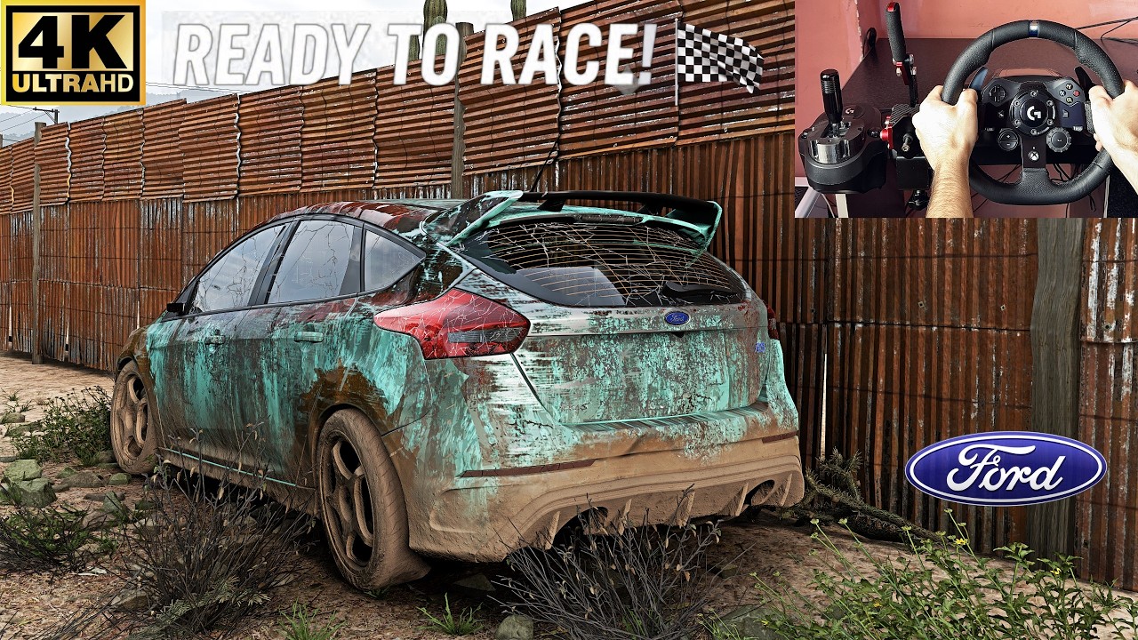 RESTORED & RACED VS RALLY CARS Ford Focus RS  | Forza Horizon 5  Steering Wheel Gameplay