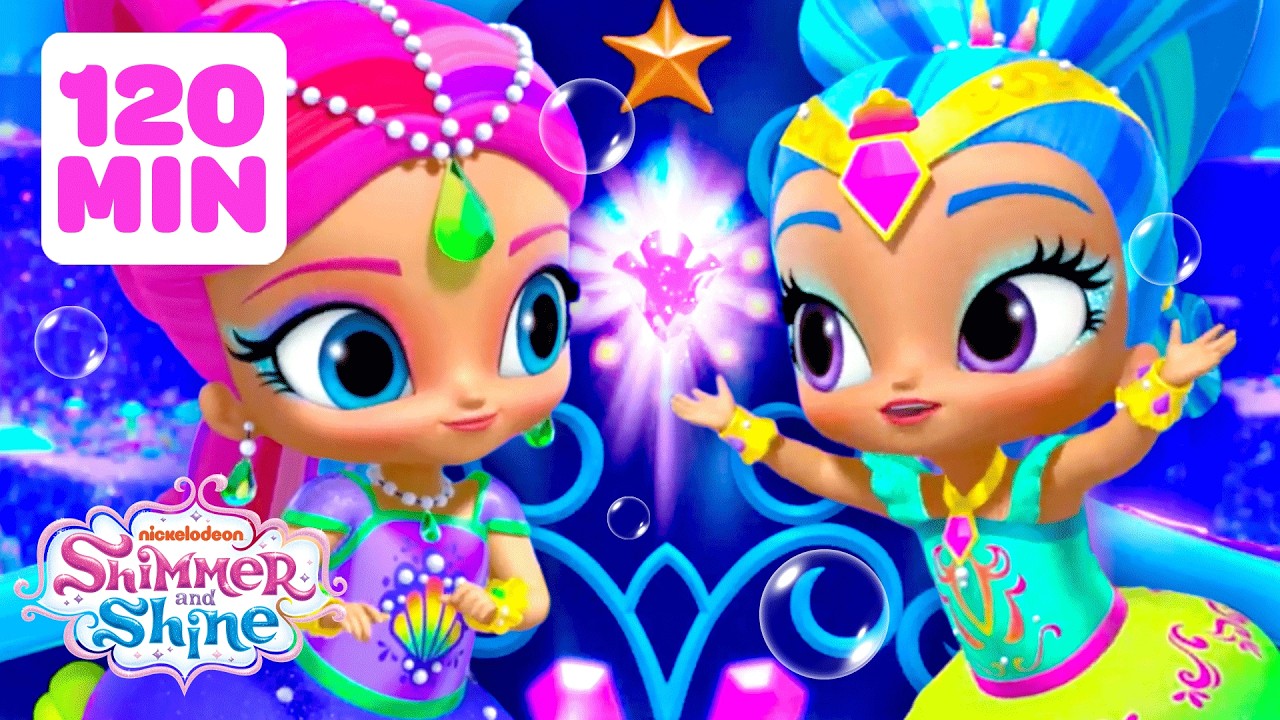 Shimmer & Shine Visit an Underwater Cove & More FULL Episodes! ✨ | 2 Hours | Shimmer and Shine