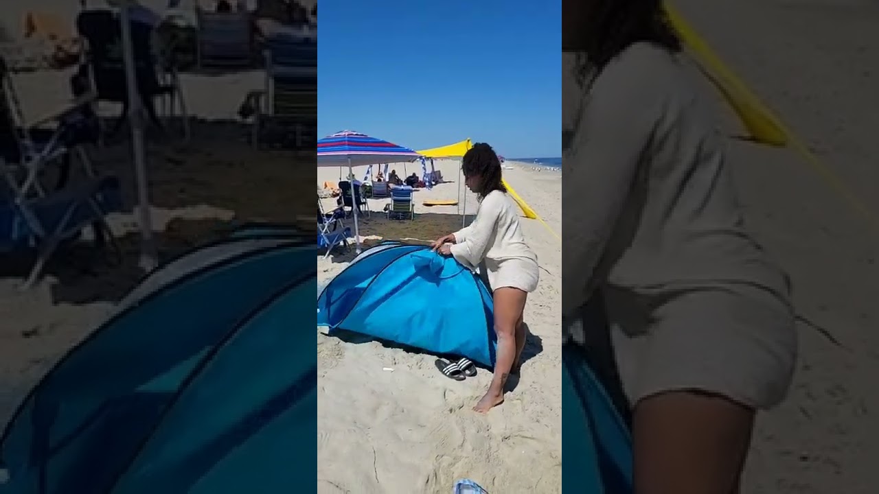 IKEA STRANDÖN Pop-Up Tent & How to take it down