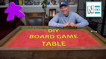 DIY BOARD GAME TABLE: DINING TABLE CONVERSION