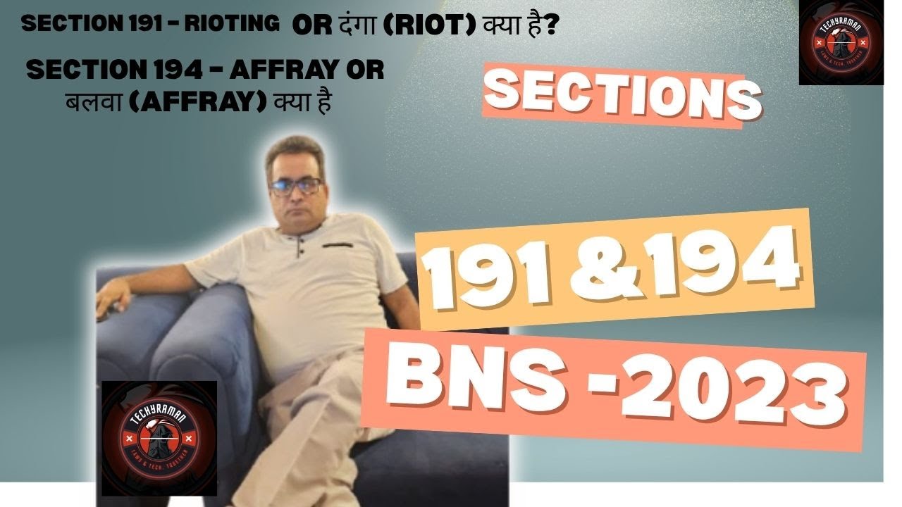 Rioting (Section 191 BNS):